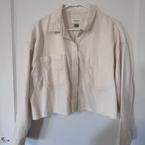 American Eagle Outfitters Off-White Shirt